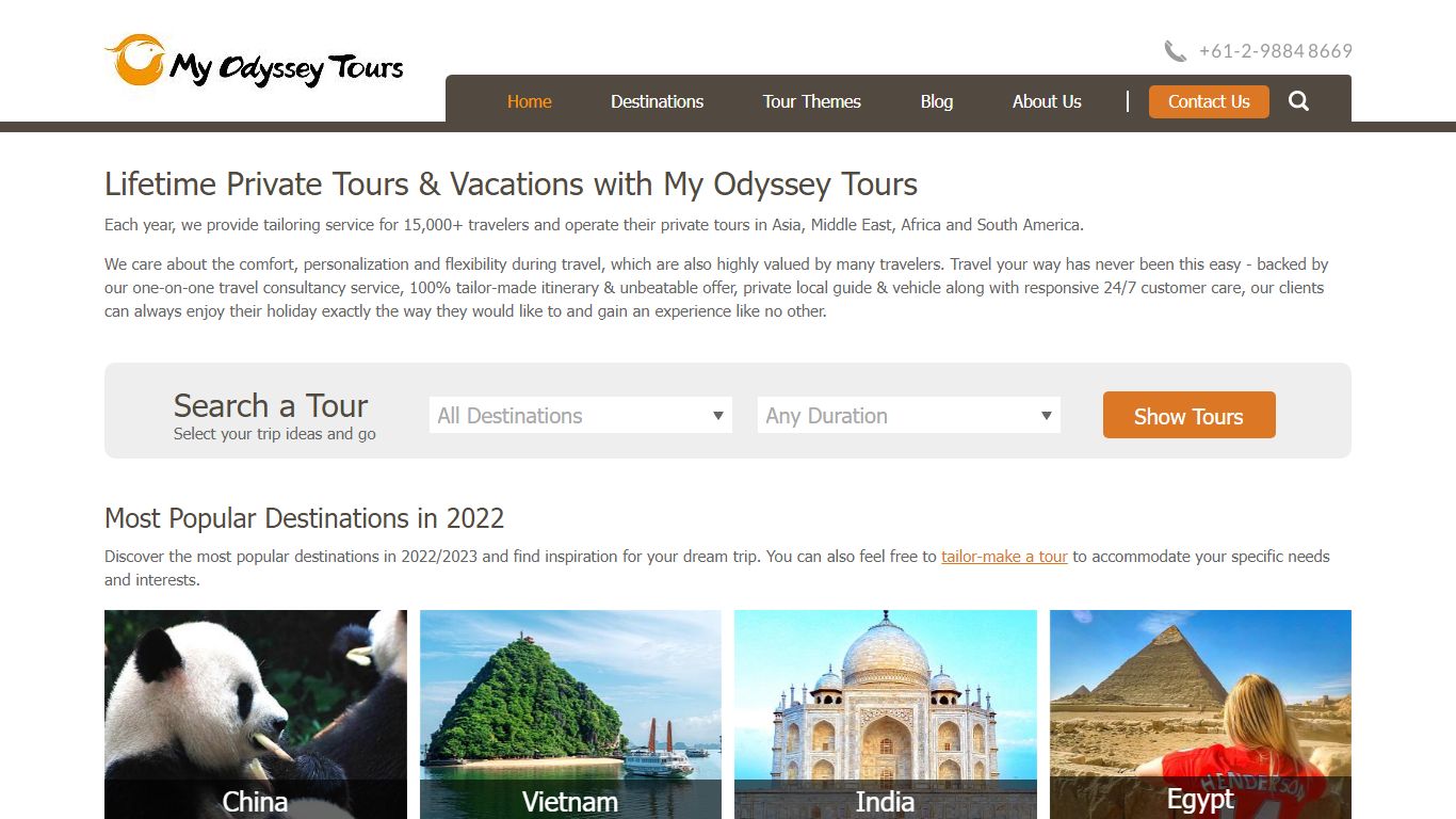 My Odyssey Tours - Private Tours & Tailor-Made Itineraries