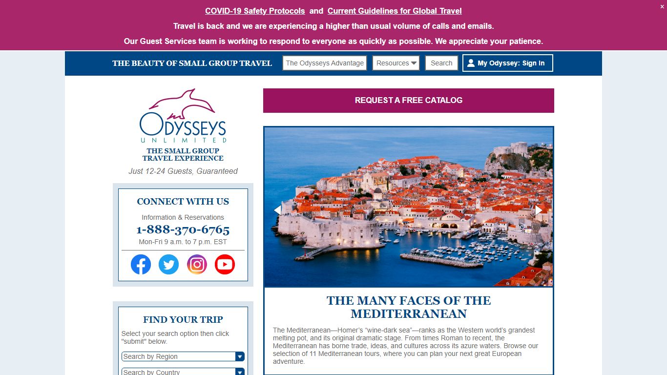 Odysseys Unlimited | The Small Group Travel Experience